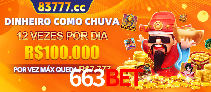 Banner do programa de recompensas Recomende para amigos do 663bet, detalhando os bônus por convidar amigos, com prêmios que chegam a R$288.888.