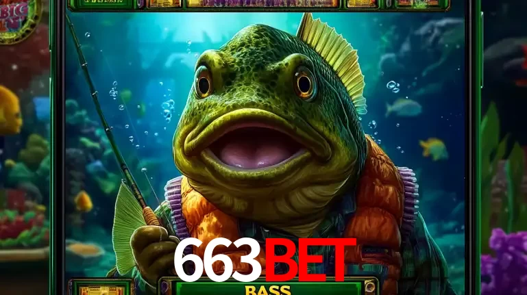 Personagem de peixe pescador do popular jogo de slot com tema de pescaria, uma das emocionantes opções de caça-níqueis para jogar e ganhar no cassino 663bet.